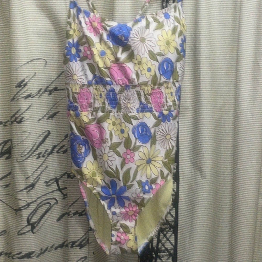 NOBO white & floral one piece